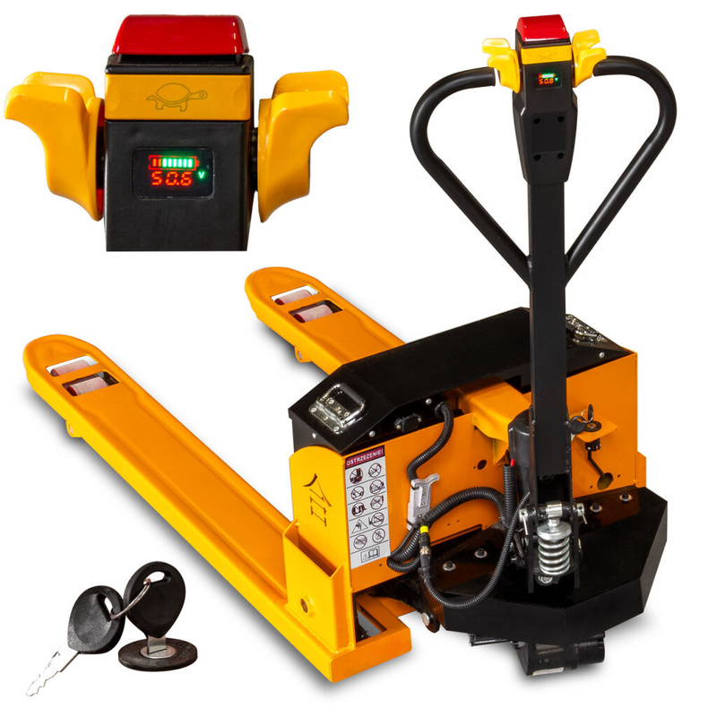 WÓZEK PALETOWY ELEKTRYCZNY VIBER-SYSTEM P3000E (3000 KG ROZSTAW WIDEŁ 685 MM)