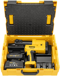 REMS AKKU-PRESS 22 V ACC CONNECTED AKUMULATOROWA PRASA PROMIENIOWA 32 KN Z FUNKCJĄ CONNECTED I WYŚWIETLACZEM OLED