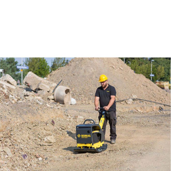 ZAGĘSZCZARKA REWERSYJNA 280 KG BOMAG BPR 40/60 D/E (600 MM, HATZ 1B20, DIESEL)