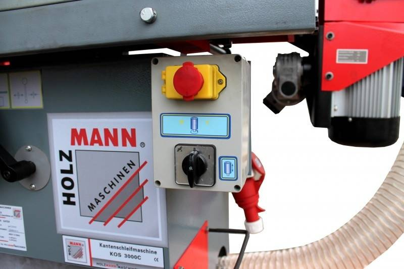 SZLIFIERKA KRAWĘDZIOWA HOLZMANN KOS 3000C Z TRZEWIKIEM DO FORNIRU