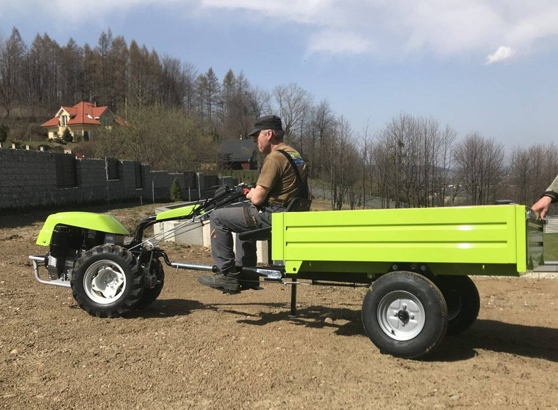 CIĄGNIK JEDNOOSIOWY GRILLO G 131 (SILNIK KOHLER, DIESEL, ROZRUSZNIK ELEKTRYCZNY)