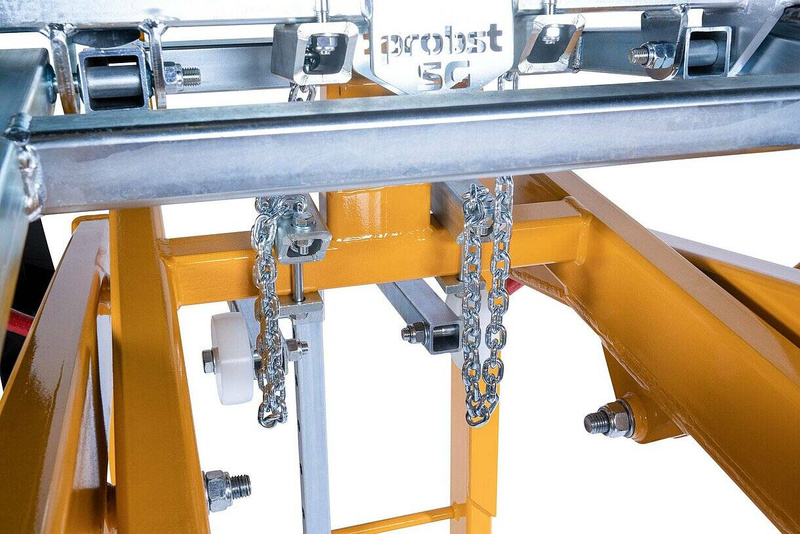 ZAWIESZANY CHWYTAK NOŻYCOWY PROBST SG-80-PGL2 DO TRANSPORTOWANIA MATERIAŁÓW BUDOWLANYCH I BRUKARSKICH