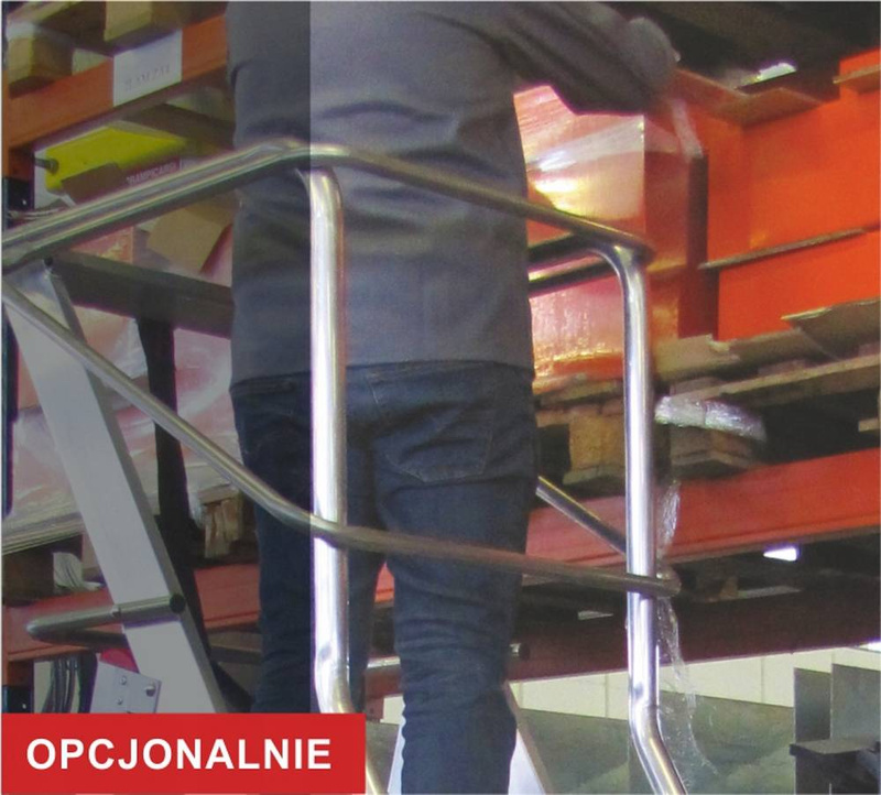 DRABINA MAGAZYNOWA FARAONE 12 STOPNIOWA 350/SMT 4,71M