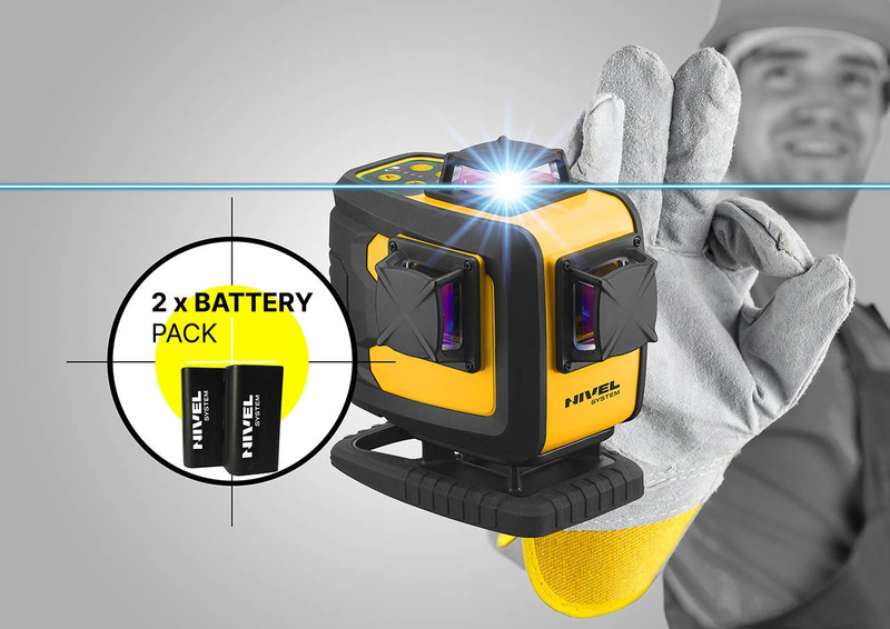 MULTILASER KRZYŻOWY NIVEL SYSTEM CL4D-P (4x360°)