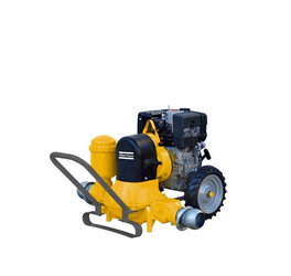 MOTOPOMPA MEMBRANOWA DO SZLAMU ATLAS COPCO LB 100 D S5 TROLLEY (DIESEL)