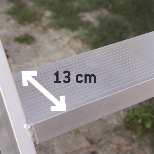 RUSZTOWANIE POJEDYNCZE JEZDNE ZE SCHODAMI WEWNĘTRZNYMI FARAONE TOP SYSTEM 135x180CM G1-74 8,4M