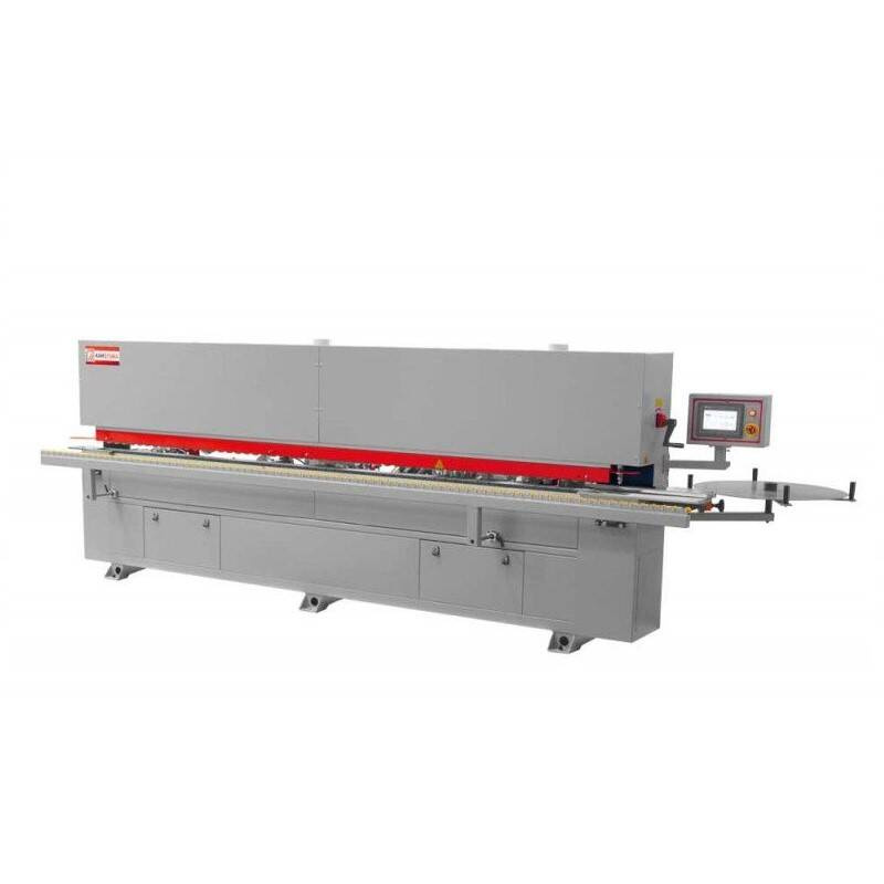 OKLEINIARKA ZE WSTĘPNYM FREZOWANIEM I Z ZARABIANIEM NAROŻY HOLZMANN KAM 215ALL