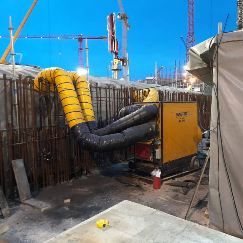 NAGRZEWNICA OLEJOWA MASTER AIR-BUS BV 691 S WYLOT 1 DROŻNY