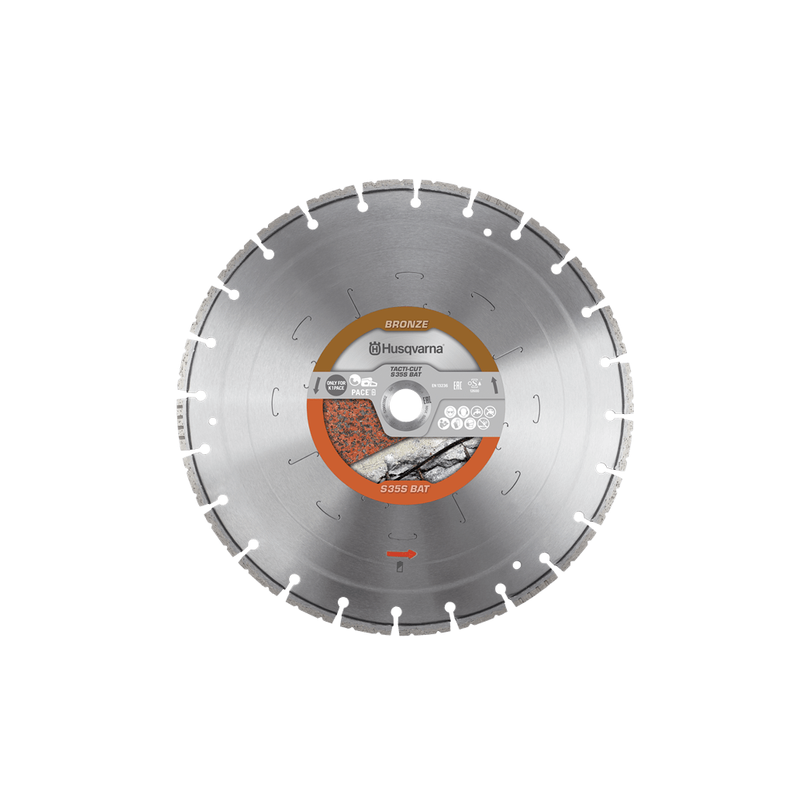 PRZECINARKA AKUMULATOROWA HUSQVARNA K1 PACE 350 MM ZESTAW