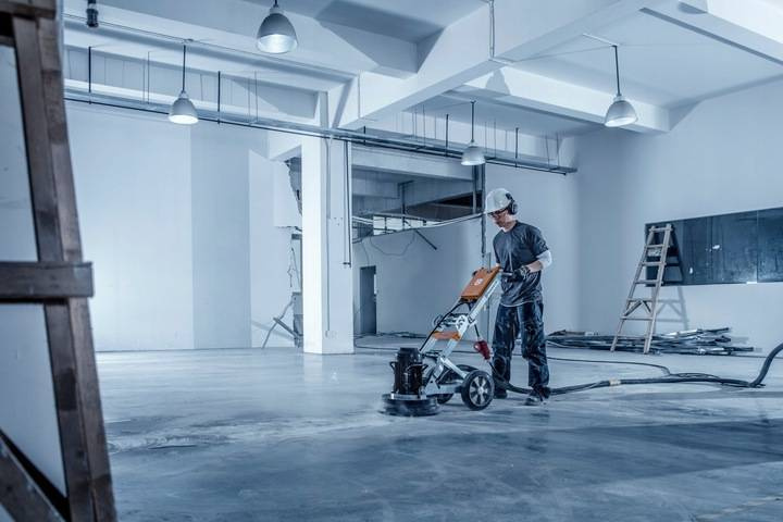 ELEKTRYCZNA SZLIFIERKA DO POSADZEK HUSQVARNA PG 400