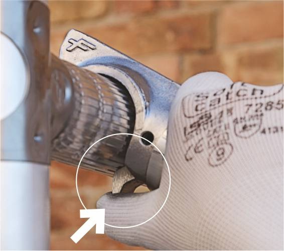 RUSZTOWANIE POJEDYNCZE JEZDNE FARAONE TOP SYSTEM 75x245CM B1-24 3,4M