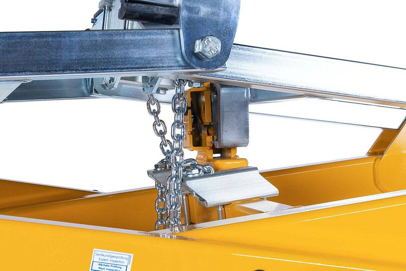 ZAWIESZANY CHWYTAK NOŻYCOWY PROBST SG-100-PGL2 DO TRANSPORTOWANIA MATERIAŁÓW BUDOWLANYCH I BRUKARSKICH