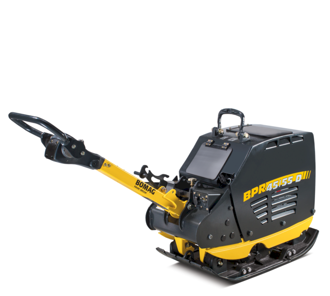 ZAGĘSZCZARKA REWERSYJNA 400 KG BOMAG BPR 45/55 D/E (550 MM, KOHLER KD 15 440, DIESEL)