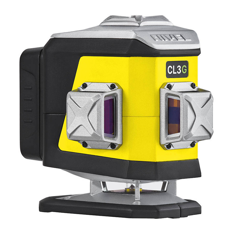 ZIELONY MULTILASER KRZYŻOWY NIVEL SYSTEM CL3G (3x360°) BLUETOOTH + STATYW SJJ-M1 EX + CZUJNIK CLS-5