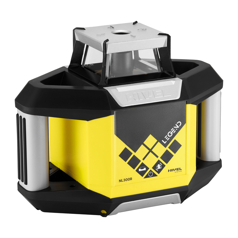 LASER OBROTOWY, NIWELATOR NIVEL SYSTEM NL300R DIGITAL + STATYW SJJ1 + ŁATA LASEROWA LS-24