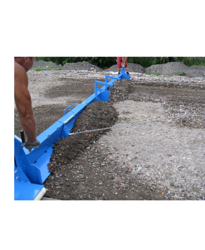 ŁATA PROFILUJĄCA MECHANICZNA LISTWA ZGARNIAJĄCA 6,5 M JAZON LM6M