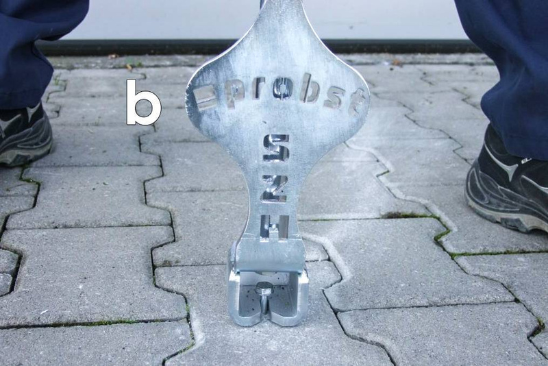 MŁOTEK WSTECZNY DO WYCIĄGANIA KOSTKI BRUKOWEJ PROBST SZH