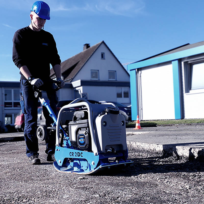 AKUMULATOROWA ZAGĘSZCZARKA REWERSYJNA WEBER CR 2 DC