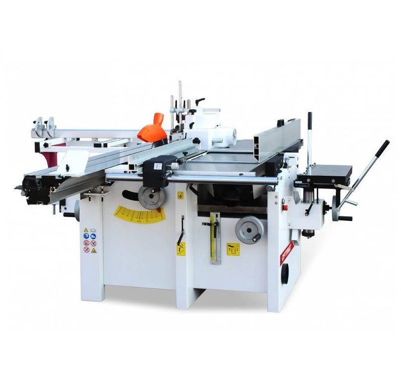 MASZYNA WIELOCZYNNOŚCIOWA, 5-FUNKCYJNA Z WAŁEM NOŻOWYM OPTIMAT RAPTOR C4-F5 (STRUGARKA, GRUBOŚCIÓWKA, WIERTARKA, PIŁA TARCZOWA, FREZARKA, PROWADNICA CZOPUJĄCA)