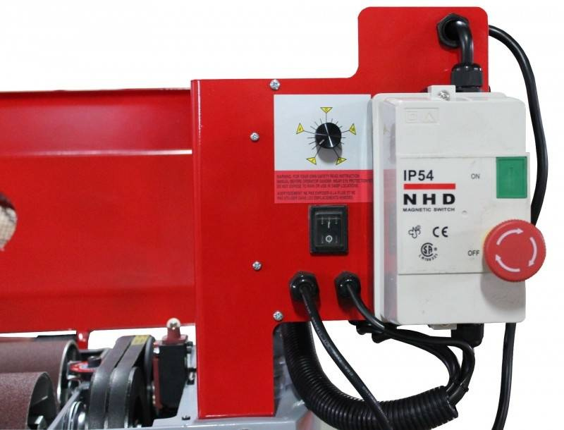 SZLIFIERKA SZEROKOTAŚMOWA DWU WALCOWA PROFI HOLZMANN ZS 640P 230V