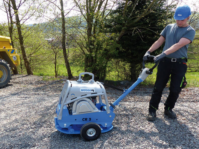 ZAGĘSZCZARKA REWERSYJNA WEBER CR 3