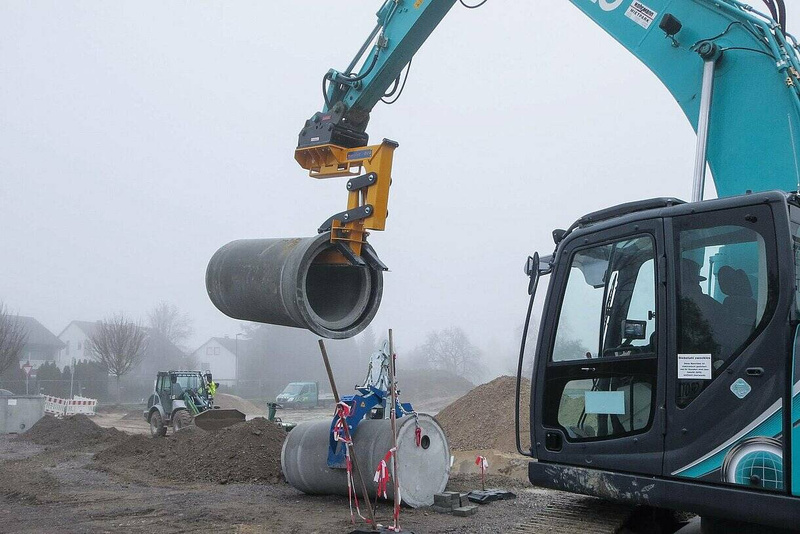 ZAWIESZANY CHWYTAK DO UKŁADANIA RUR BETONOWYCH PROBST RVD-4,5-ECO