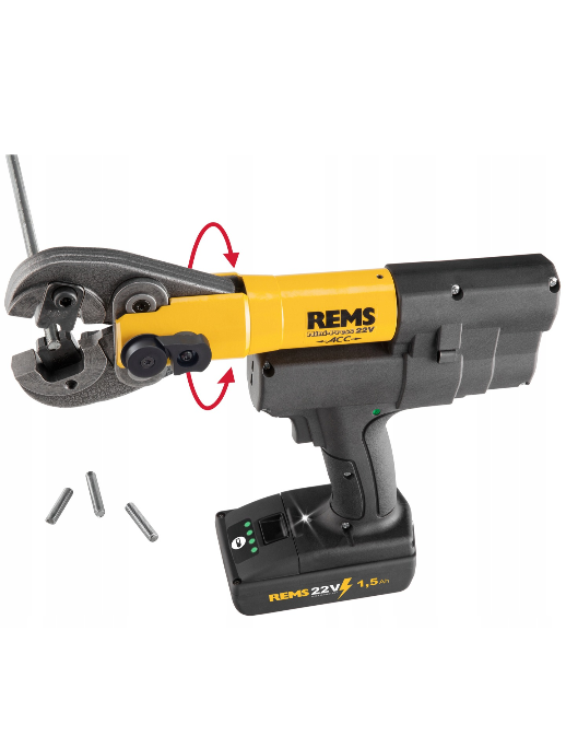 REMS MINI-PRESS 22V ACC AKUMULATOROWA PRASA PROMIENIOWA + 3 CĘGI GRATIS