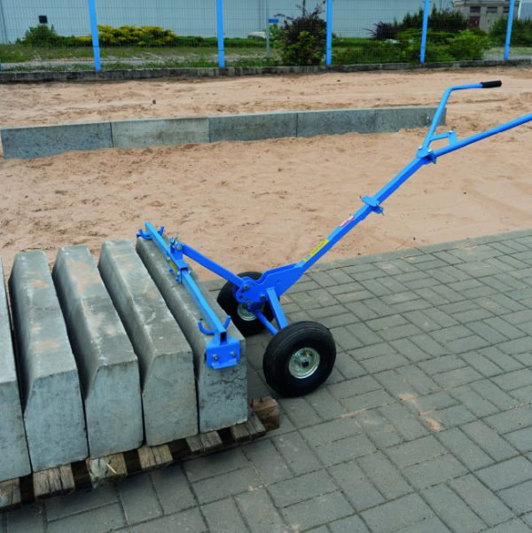 WÓZEK BRUKARSKI JAZON WBK1 Z CHWYTAKIEM DO KRAWĘŻNIKÓW