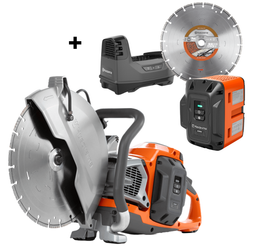 PRZECINARKA AKUMULATOROWA HUSQVARNA K1 PACE 350 MM ZESTAW