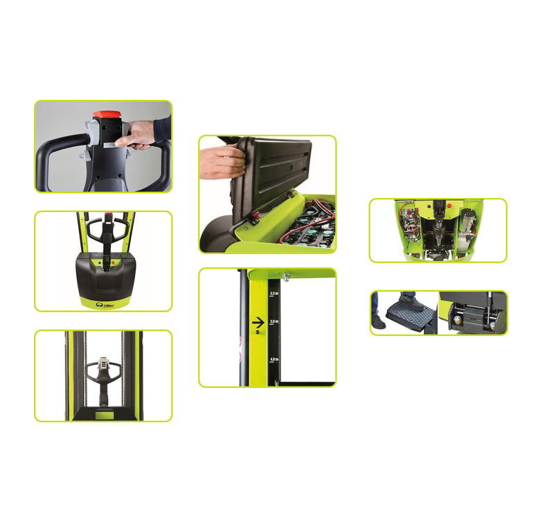 ELEKTRYCZNA UKŁADARKA PRAMAC LX 14/45 TRIPLEX