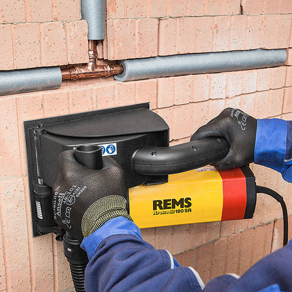 REMS KROKODIL 180 SR BASIC-PACK ELEKTRYCZNA DIAMENTOWA WYCINARKA SZCZELINOWA I SZLIFIERKO-PRZECINARKA + 2 TARCZE GRATIS