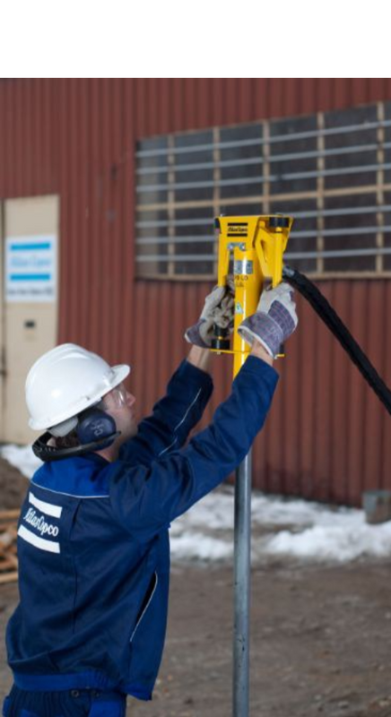 KAFAR HYDRAULICZNY RĘCZNY ATLAS COPCO LPD-LD-T