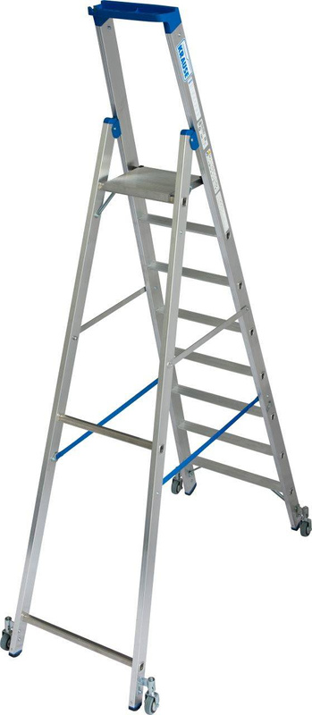 DRABINA WOLNOSTOJĄCA SKŁADANA JEZDNA KRAUSE STABILO 8 STOPNIOWA (WYS. ROBOCZA 3,9 M)