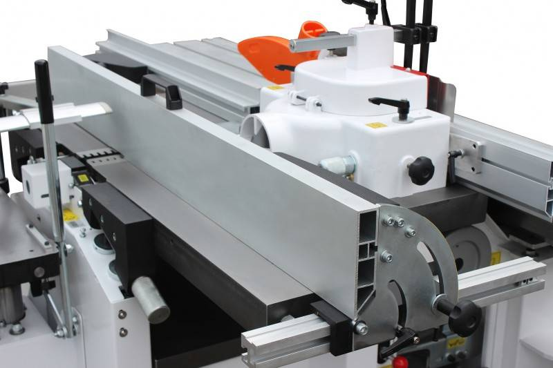 MASZYNA WIELOCZYNNOŚCIOWA, 5-FUNKCYJNA Z WAŁEM SPIRALNYM OPTIMAT RAPTOR C3-F5 (STRUGARKA, GRUBOŚCIÓWKA, WIERTARKA, PIŁA TARCZOWA, FREZARKA)