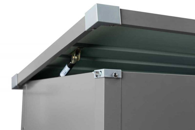 SKRZYNIA METALOWA, POJEMNIK OGRODOWY ZIPPER ZI-GAB165AN (720 L)