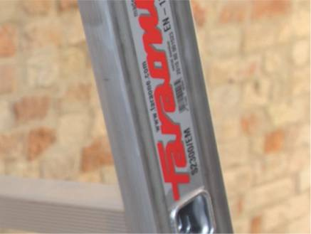 DRABINA WIELOFUNKCYJNA 3-ELEMENTOWA FARAONE SERIA 150.3 MOD. ST450/3N 11,11M