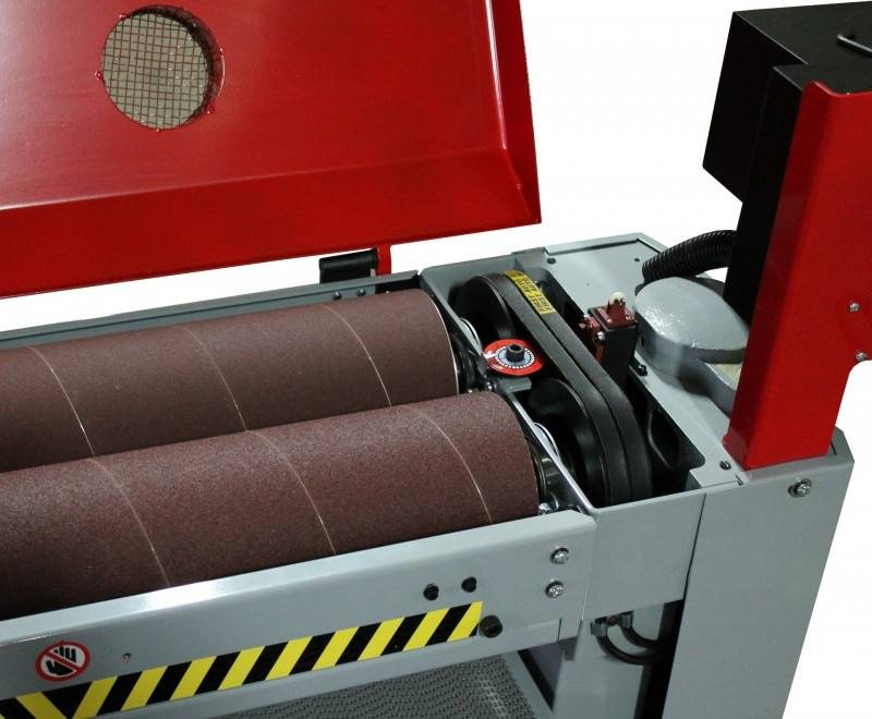 SZLIFIERKA SZEROKOTAŚMOWA DWU WALCOWA PROFI HOLZMANN ZS 640P 230V