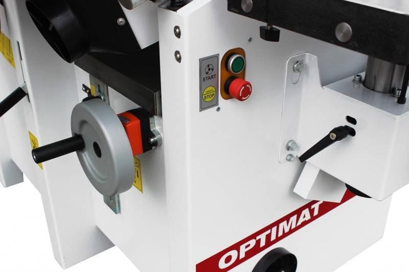 MASZYNA WIELOCZYNNOŚCIOWA, 5-FUNKCYJNA Z WAŁEM SPIRALNYM OPTIMAT RAPTOR C3-F5 (STRUGARKA, GRUBOŚCIÓWKA, WIERTARKA, PIŁA TARCZOWA, FREZARKA)