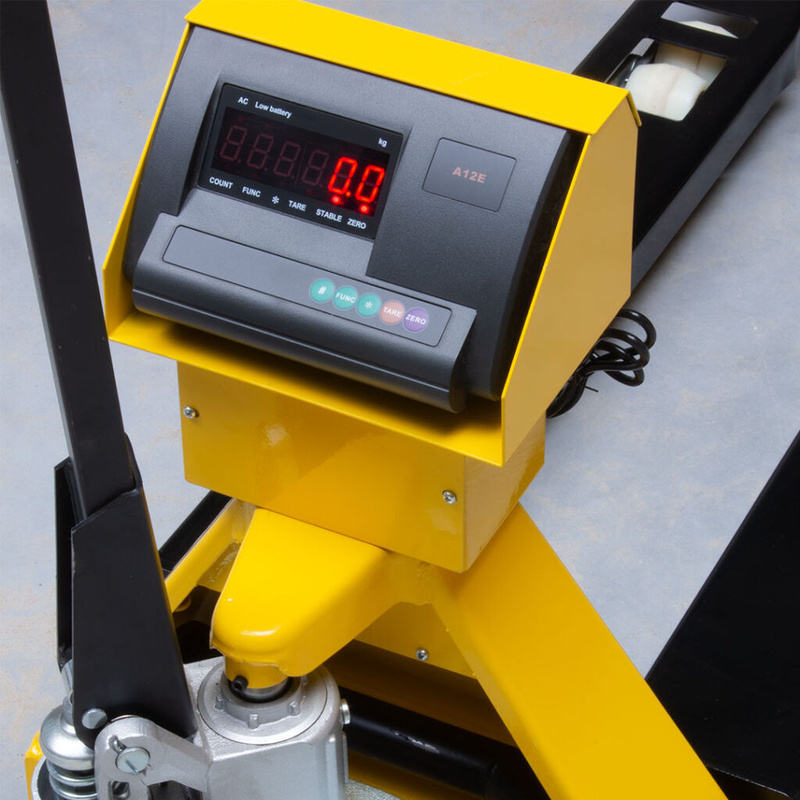 WÓZEK PALETOWY VIBER-SYSTEM P3000W Z WAGĄ 3000 KG