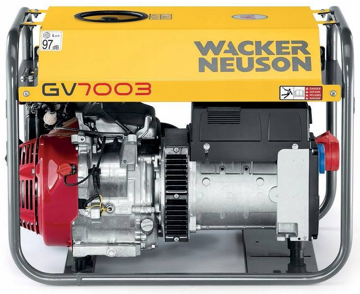 AGREGAT PRĄDOTWÓRCZY TRÓJFAZOWY WACKER NEUSON GV 7003A