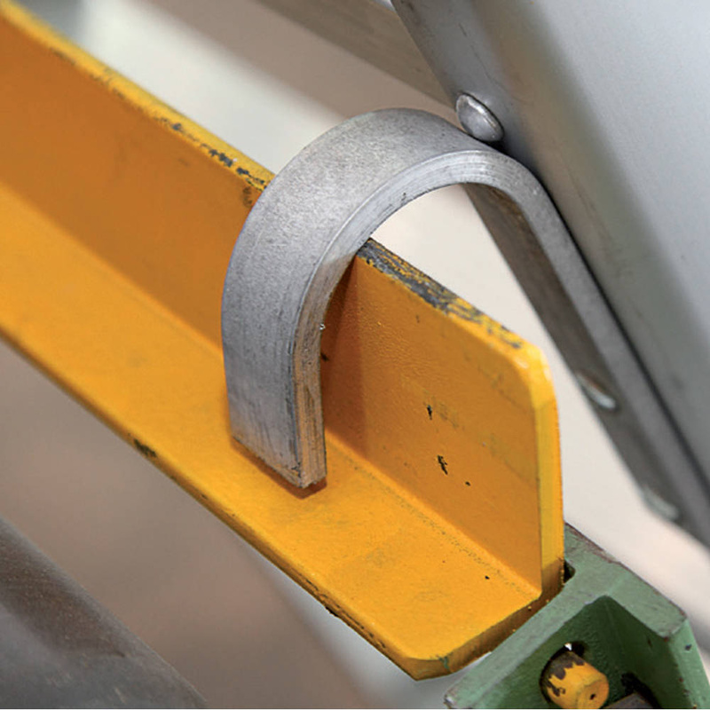 DRABINA PRZYSTAWNA POJEDYNCZA FARAONE SELLA S10/E.7 3,55M BEZ PORĘCZY + STABILIZATOR