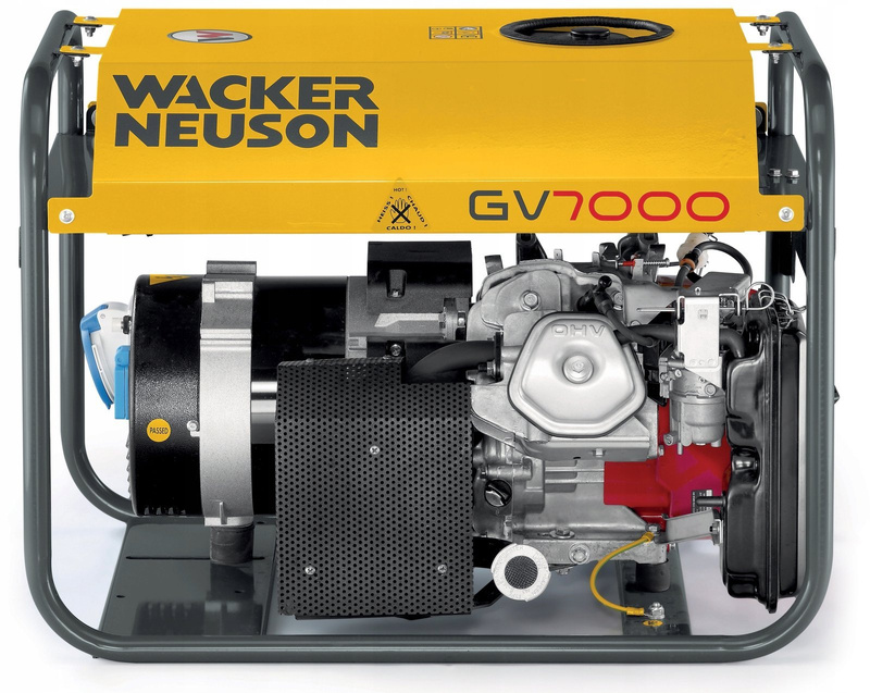 AGREGAT PRĄDOTWÓRCZY JEDNOFAZOWY WACKER NEUSON GV 7000A