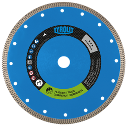 TARCZA DIAMENTOWA TYROLIT DCT PREMIUM 200 MM DO CIĘCIA PŁYT CERAMICZNYCH, KAMIONKI SZLACHETNEJ, PORCELANY